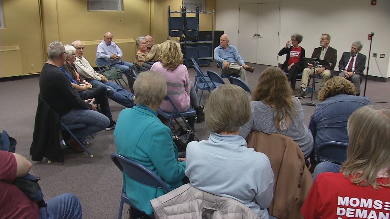 Gun forum held in Louisville as President appears to back off plan for expanded restrictions